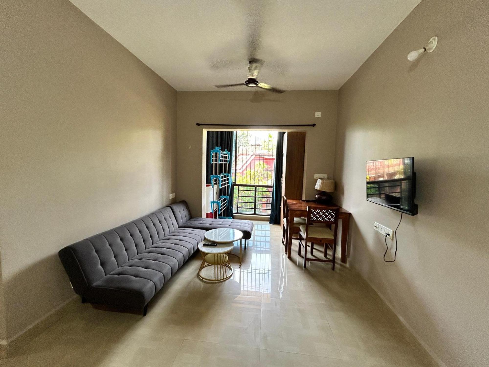 1Bhk Studio Apartment North Goa Mapusa Bagian luar foto